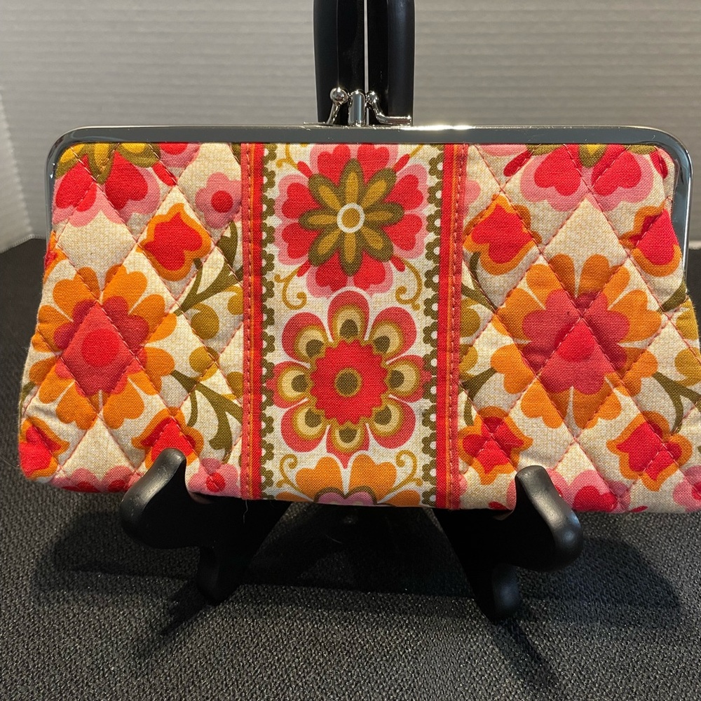 Vera Bradley Kiss Lock Wallet